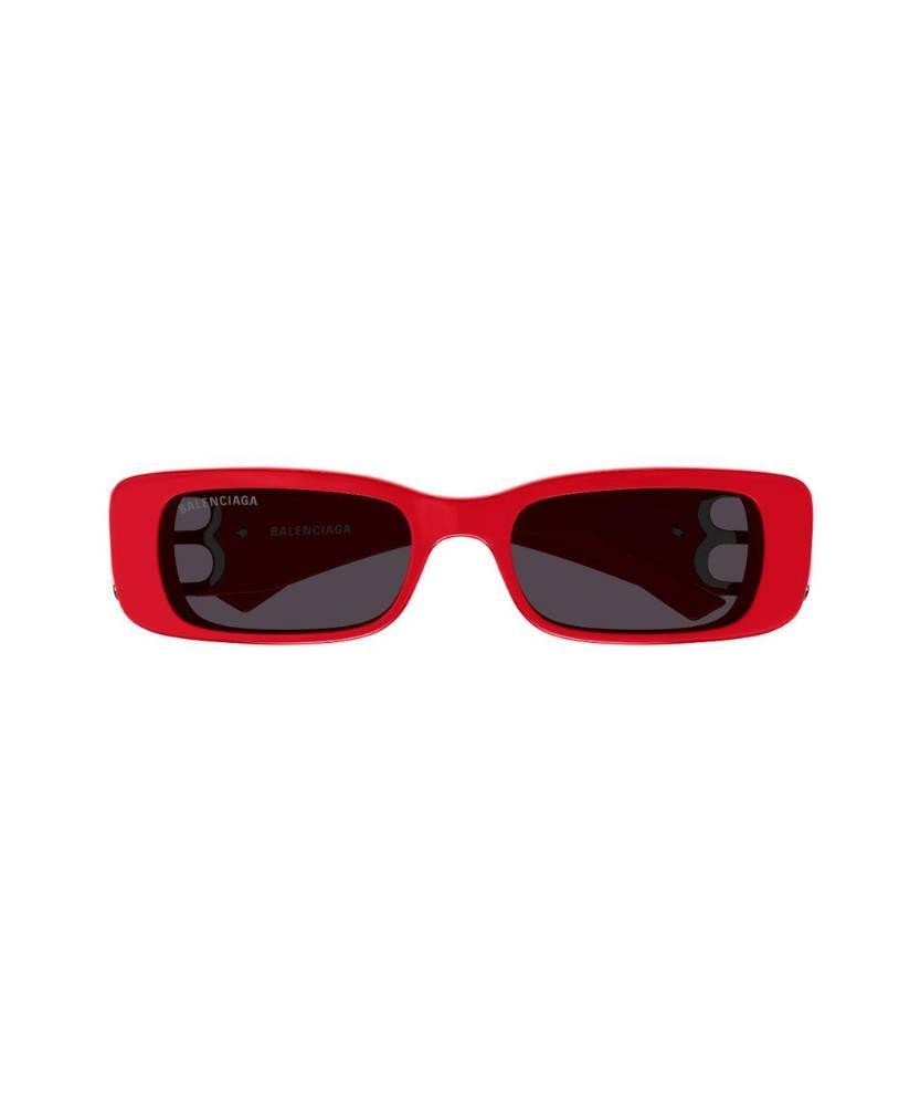 Balenciaga DYNASTY RECTANGLE Roja | Gafas de moda | Tu Visión