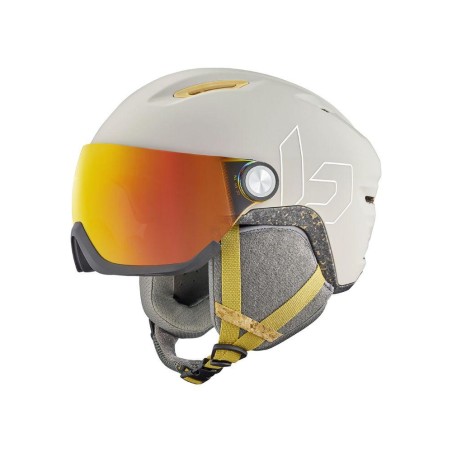 Casco Nieve con pantalla fotocromática Bollé ECO V-ATMOS Oatmeal Matte